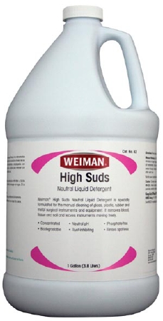 Cleaner Detergent Ultrasonic High Suds Neutral Instrument Detergent MicroKleen™ HS Liquid Concentrate 1 gal. Jug Unscented (1/EA 4/CS) by Micro-Scientific USA  ID B2HC